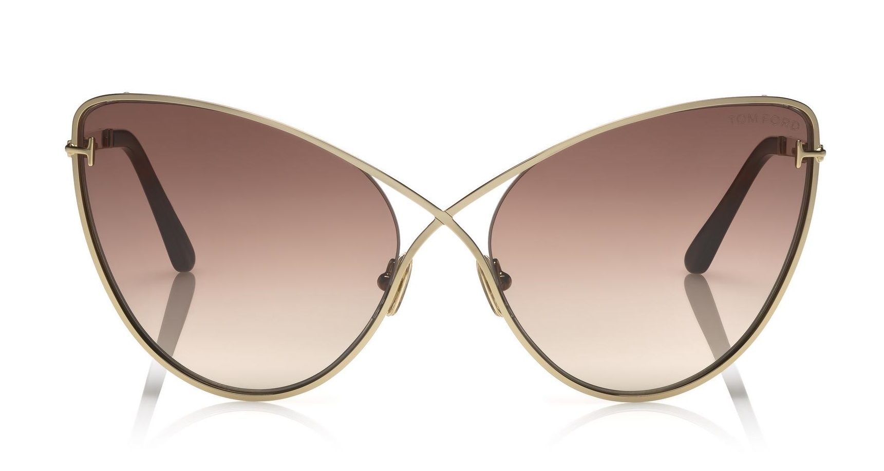 Tom Ford Leila Gold Brown sunglasses