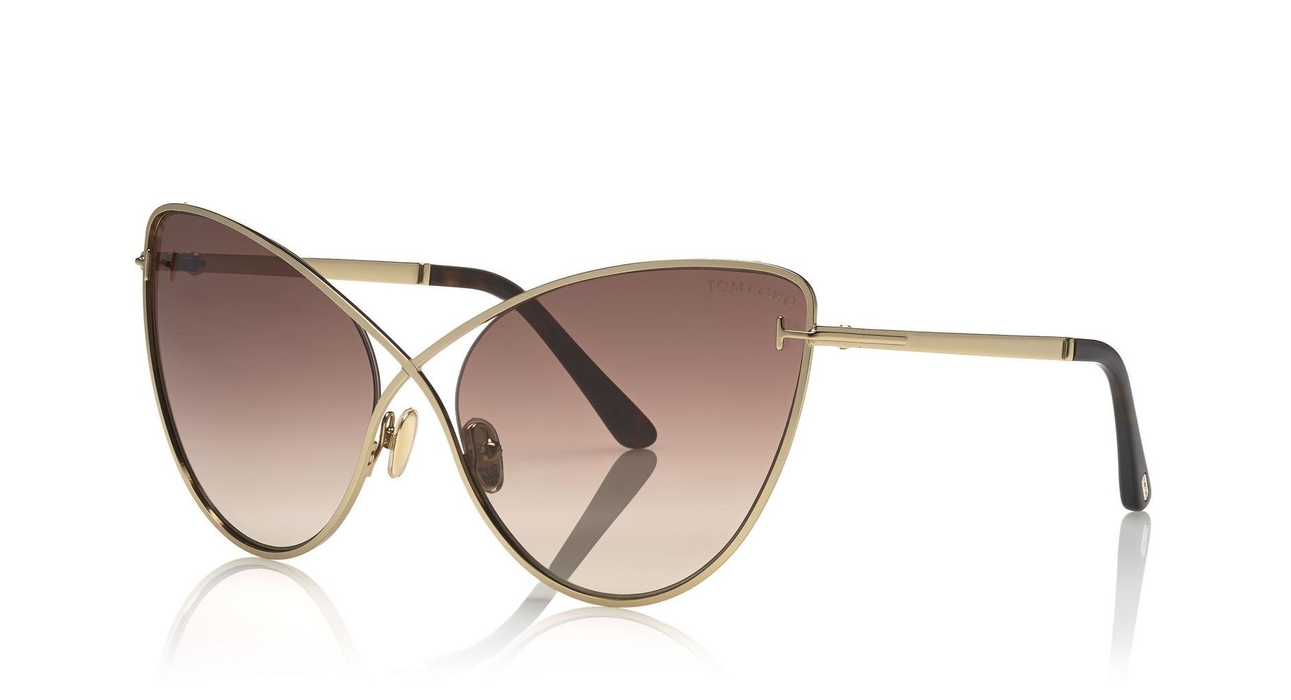 Tom Ford Leila Gold Brown sunglasses