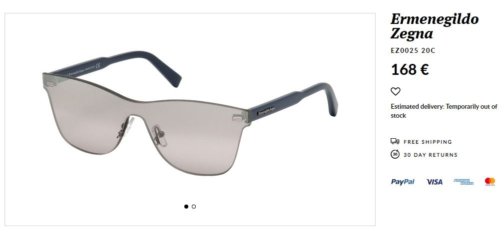 Zegna EZ0025 20C - ĐÃ BÁN