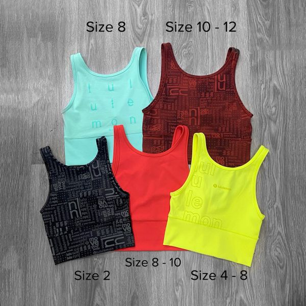  Áo Tank Top Lululemon Power Pivot Everlux Motif 