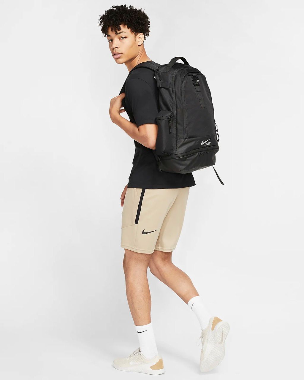  Nike Zone Lacrosse Backpack đen 