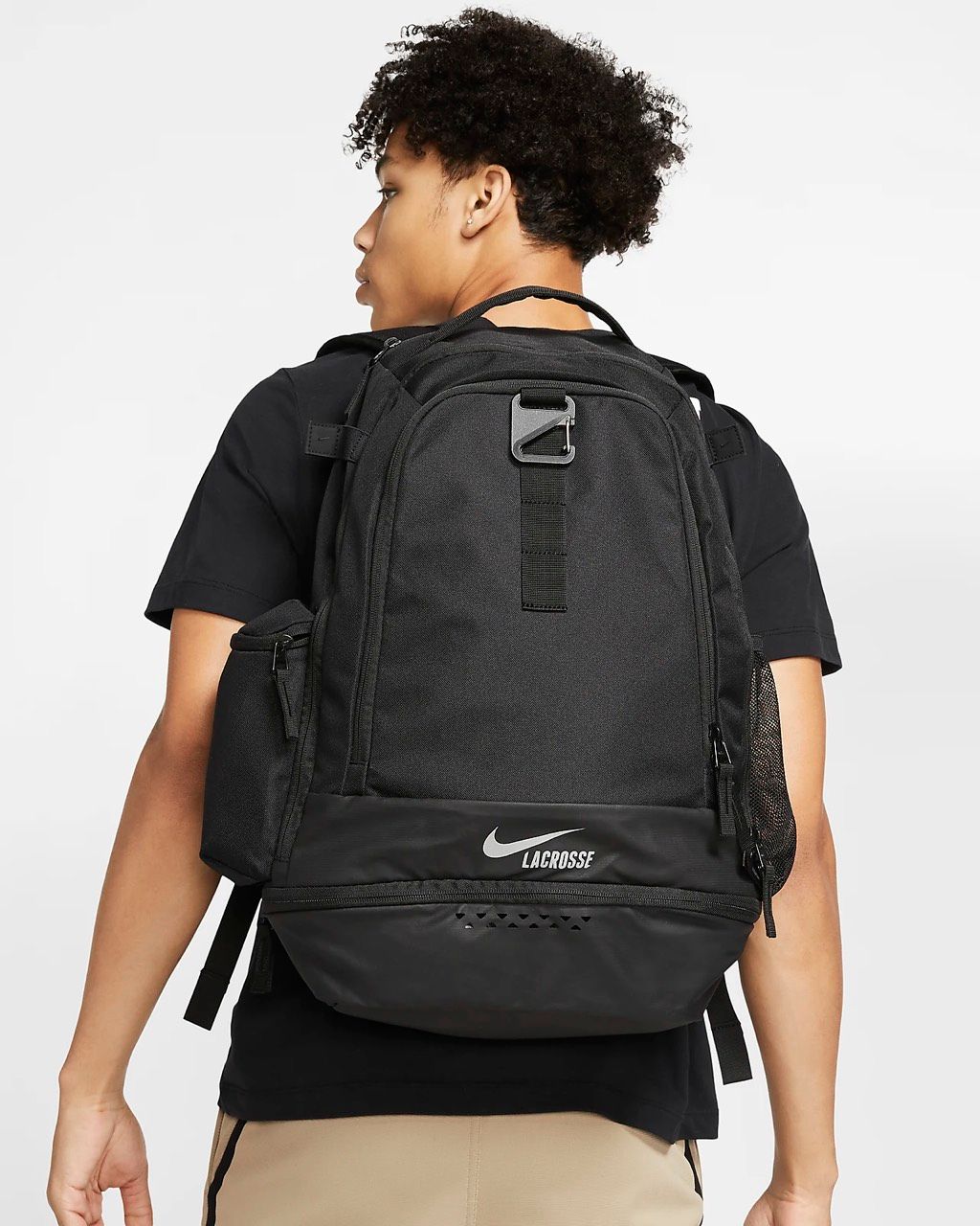  Nike Zone Lacrosse Backpack đen 