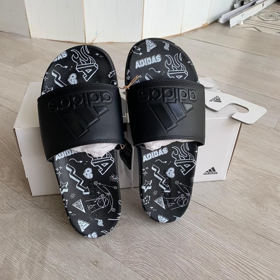  Dép Adidas Adilette Comfort Core Black IF3057 