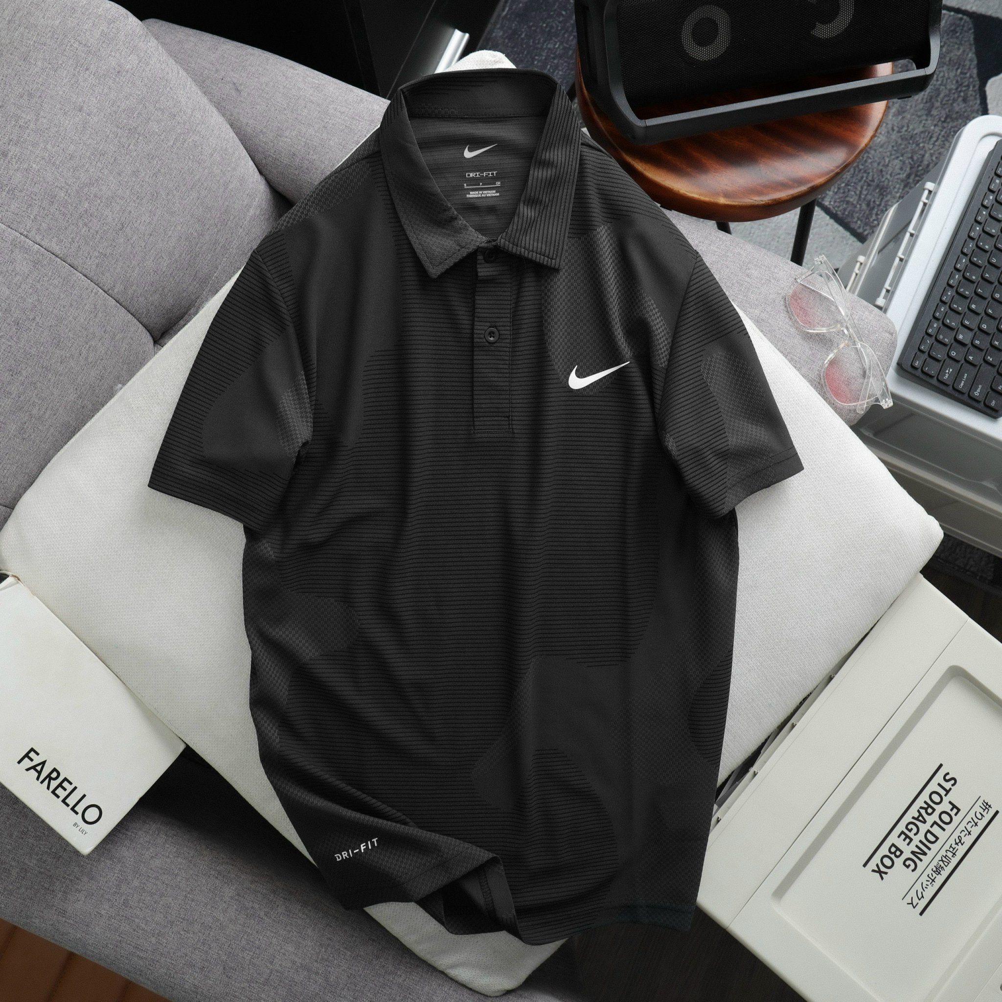  Áo Polo Nike ép nhiệt ss24 