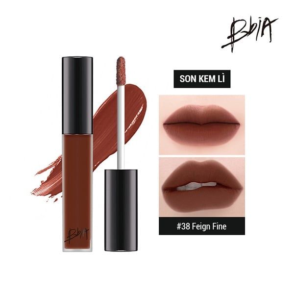 Son Kem Lì Bbia Last Velvet Lip Tint Version 8 38 Feign Fine