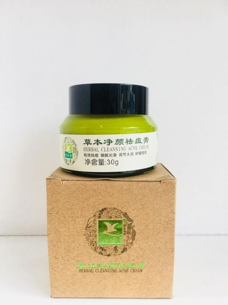 Kem Hỗ Trợ Điều Trị Mụn , Giảm Sưng Viêm Herbal Cleansing Ance Cream