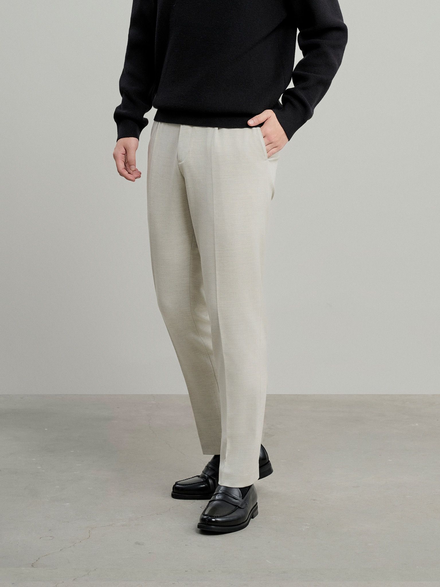 HERRINGBONE TROUSER