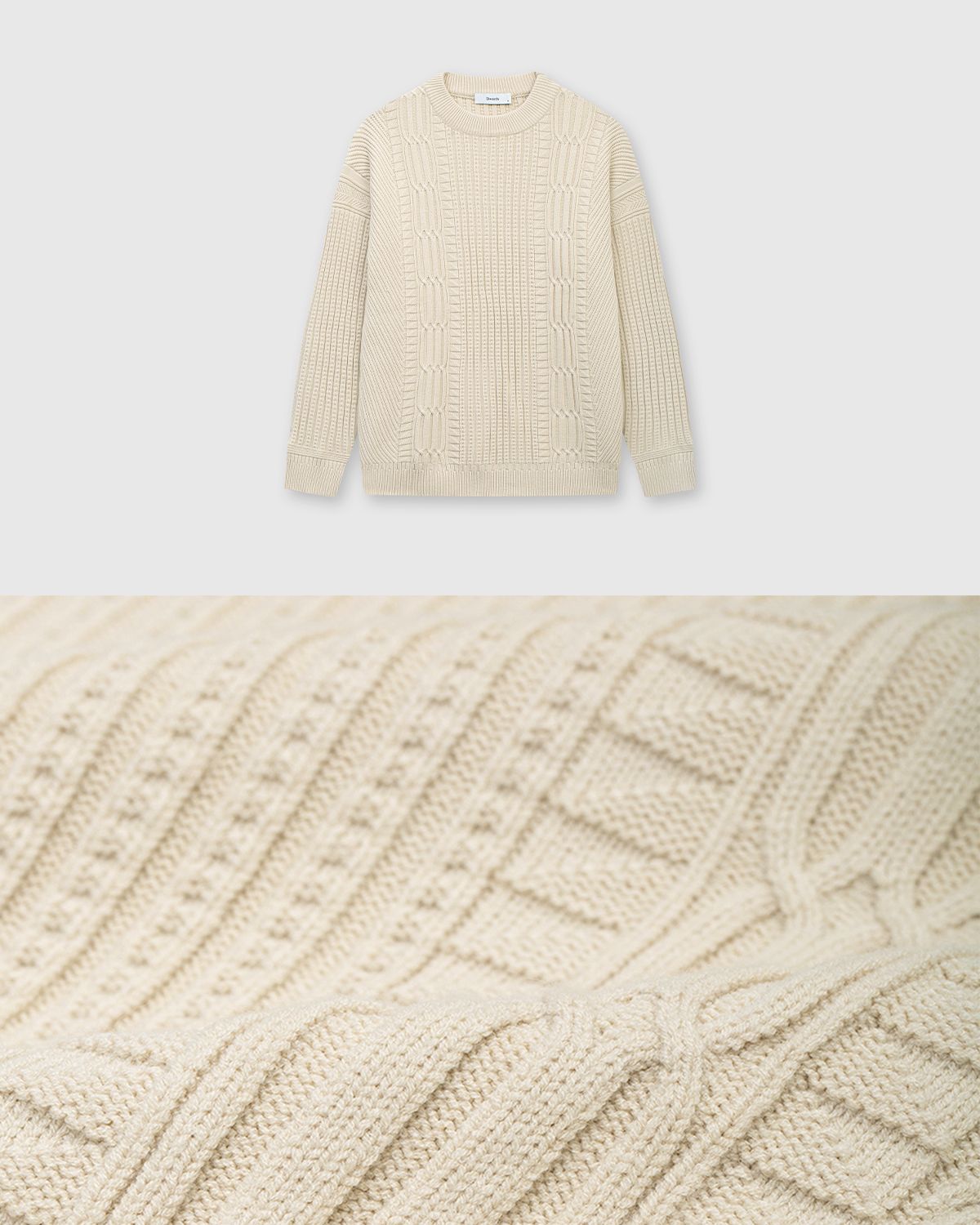 Blend Eyelet Knit