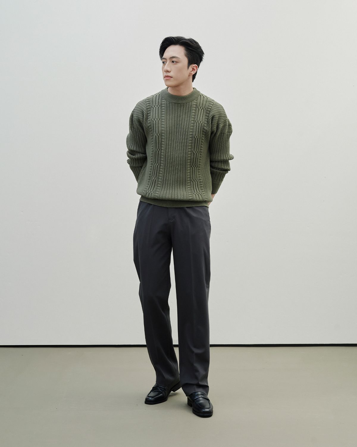 Blend Eyelet Knit
