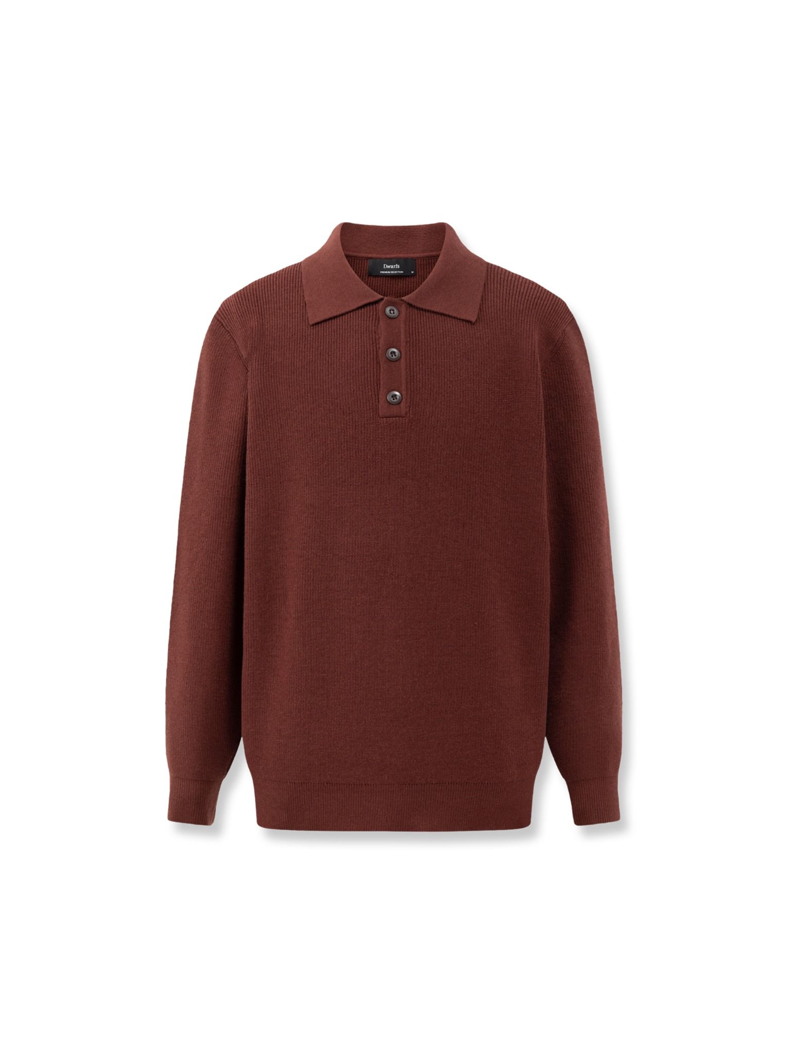 Daily Button Collar Knit