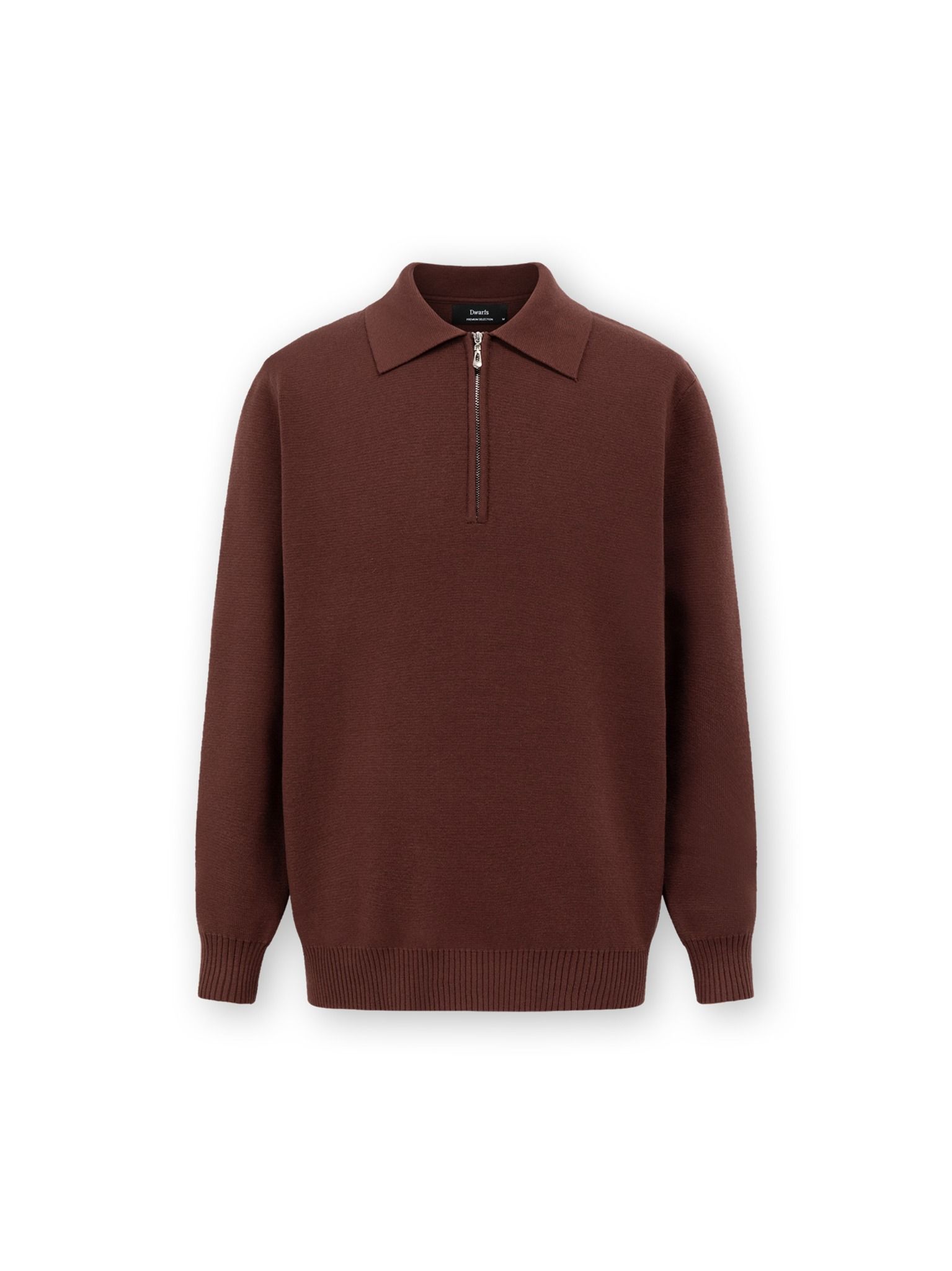 Daily Zip Collar Knit