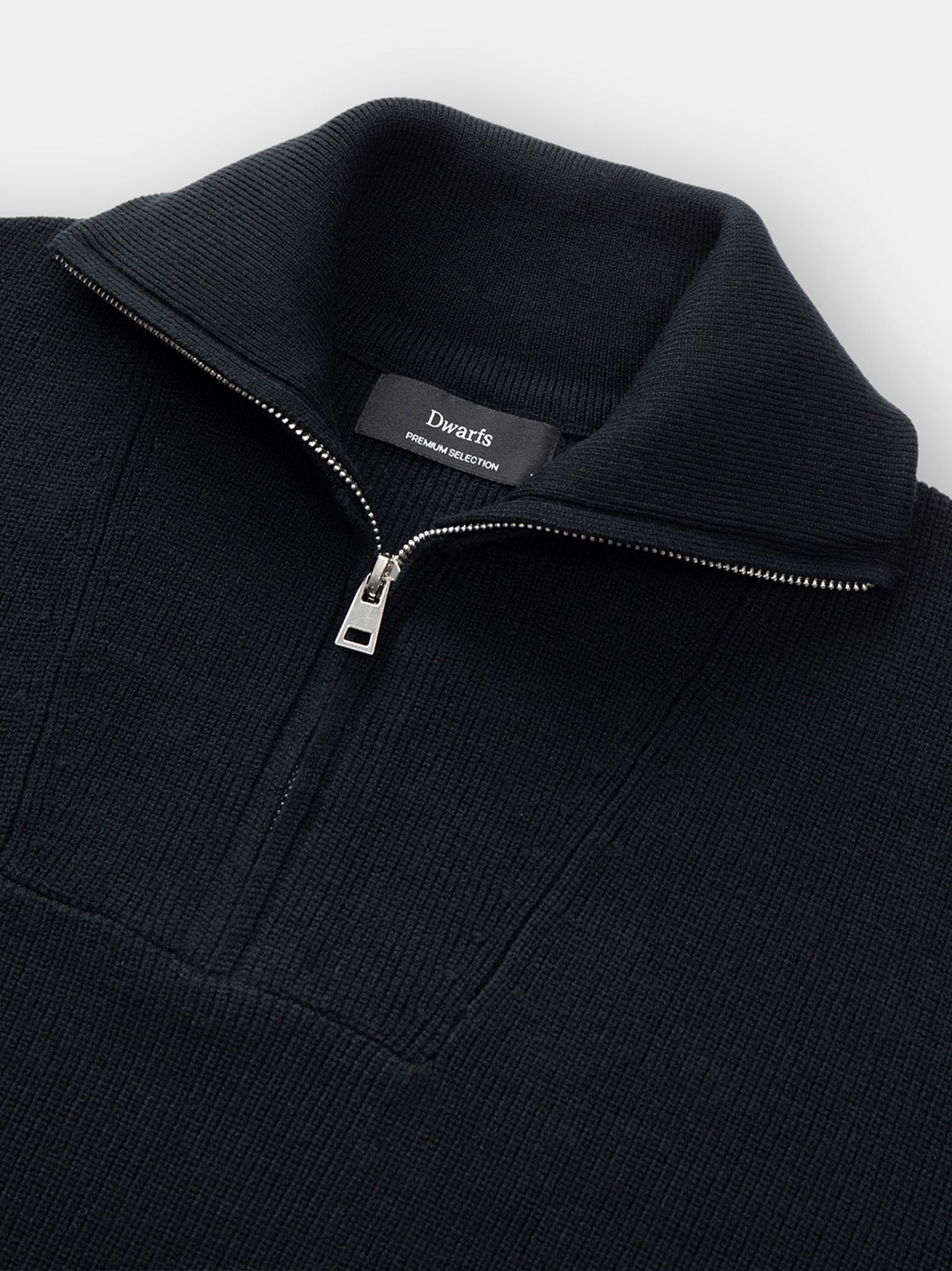 Elio Zipup Collar Knit