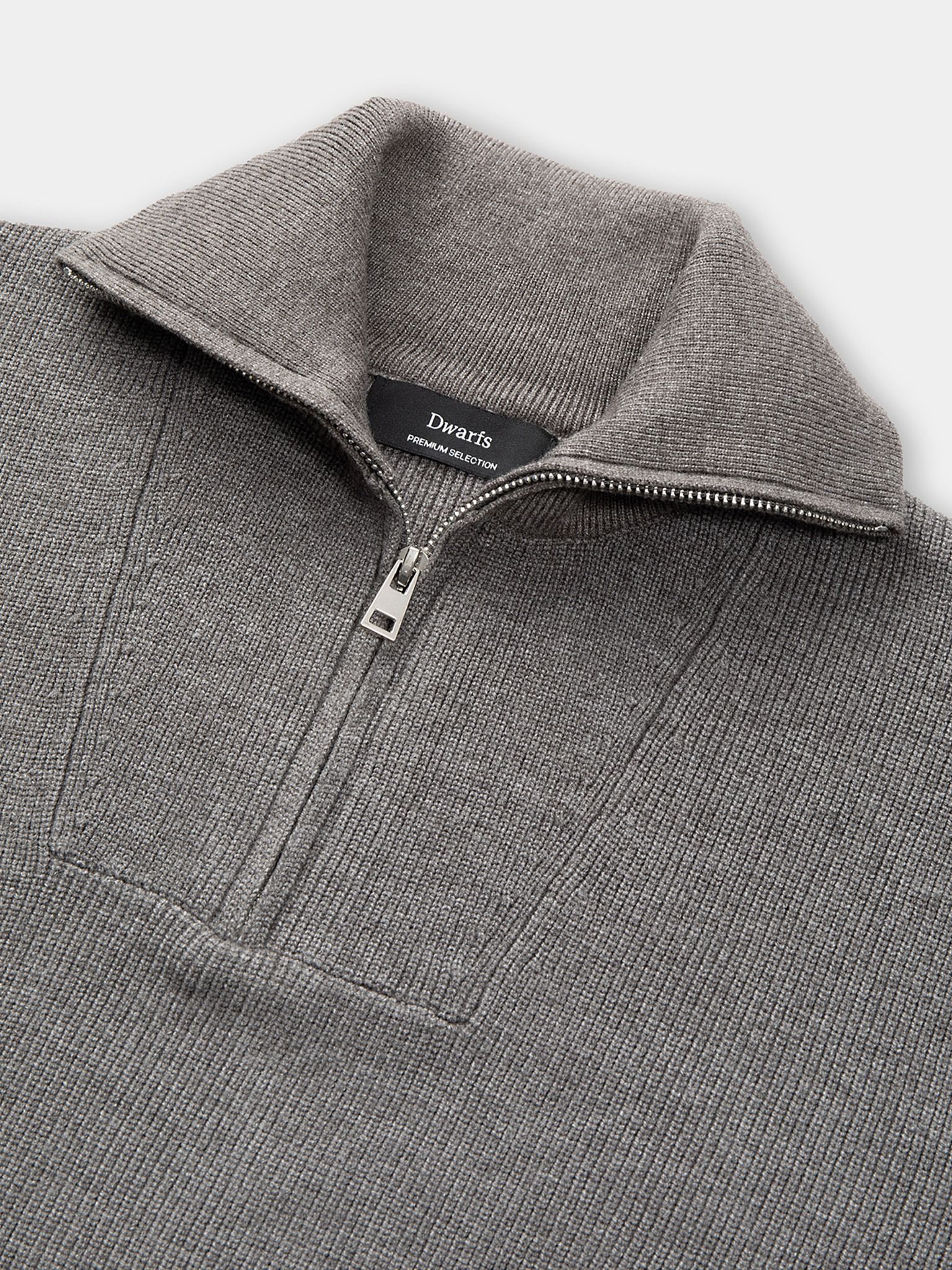 Elio Zipup Collar Knit