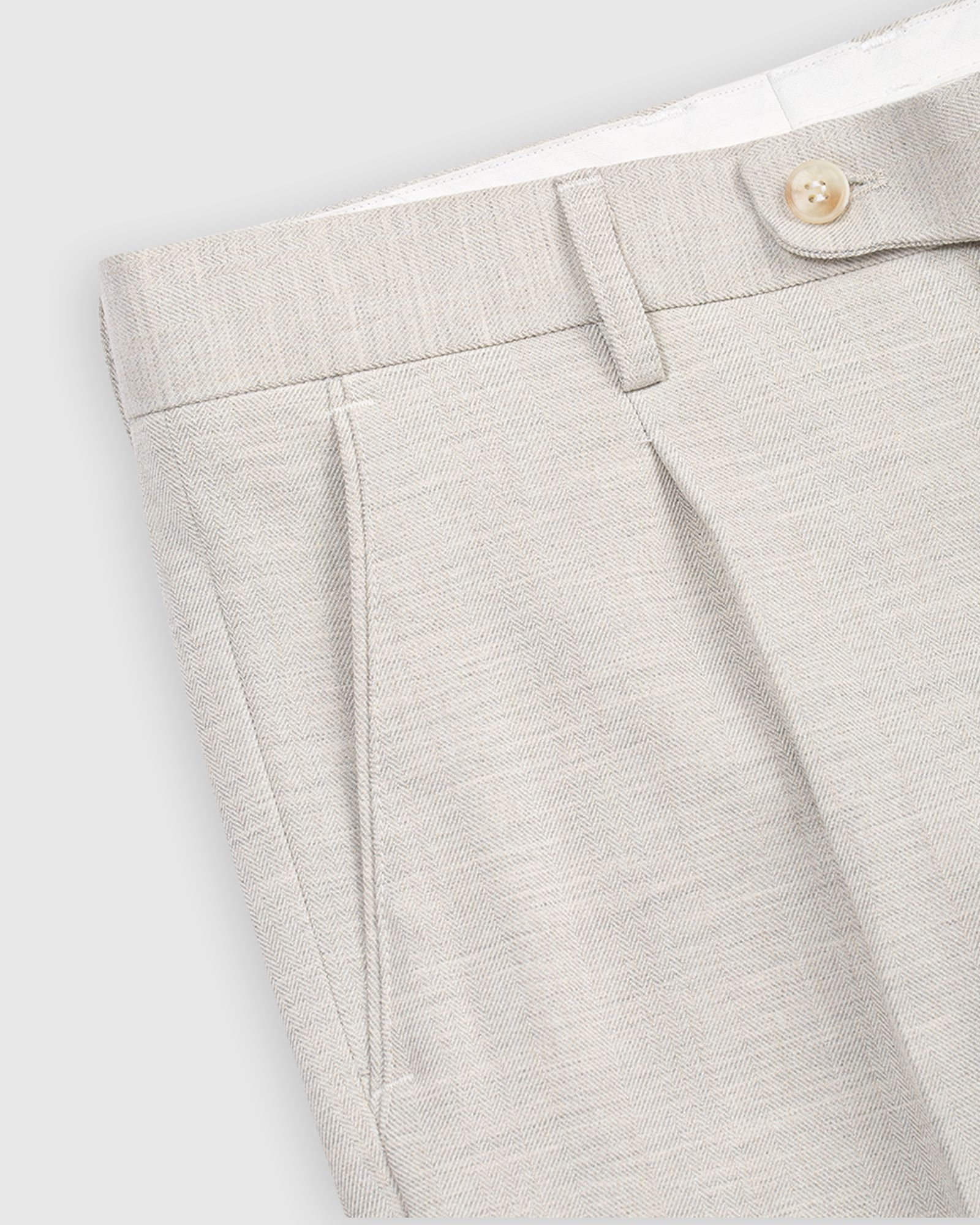 HERRINGBONE TROUSER