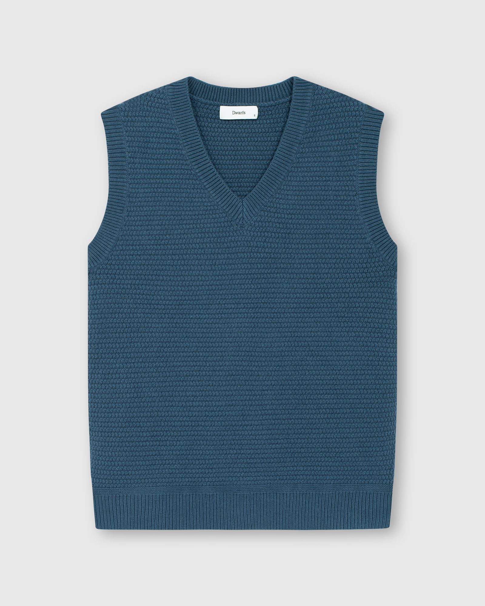 V-NECK NOTCH GILE KNIT