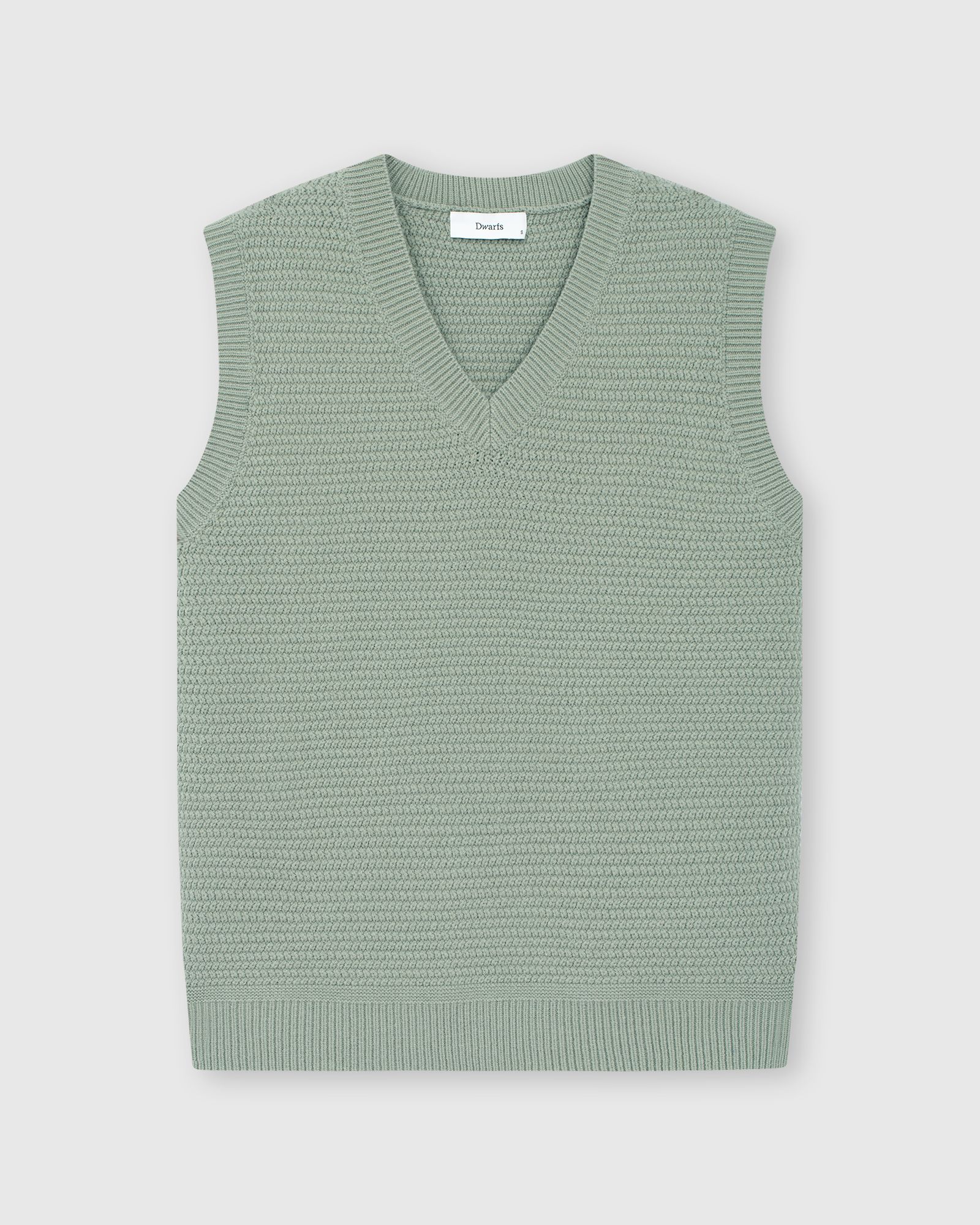 V-NECK NOTCH GILE KNIT