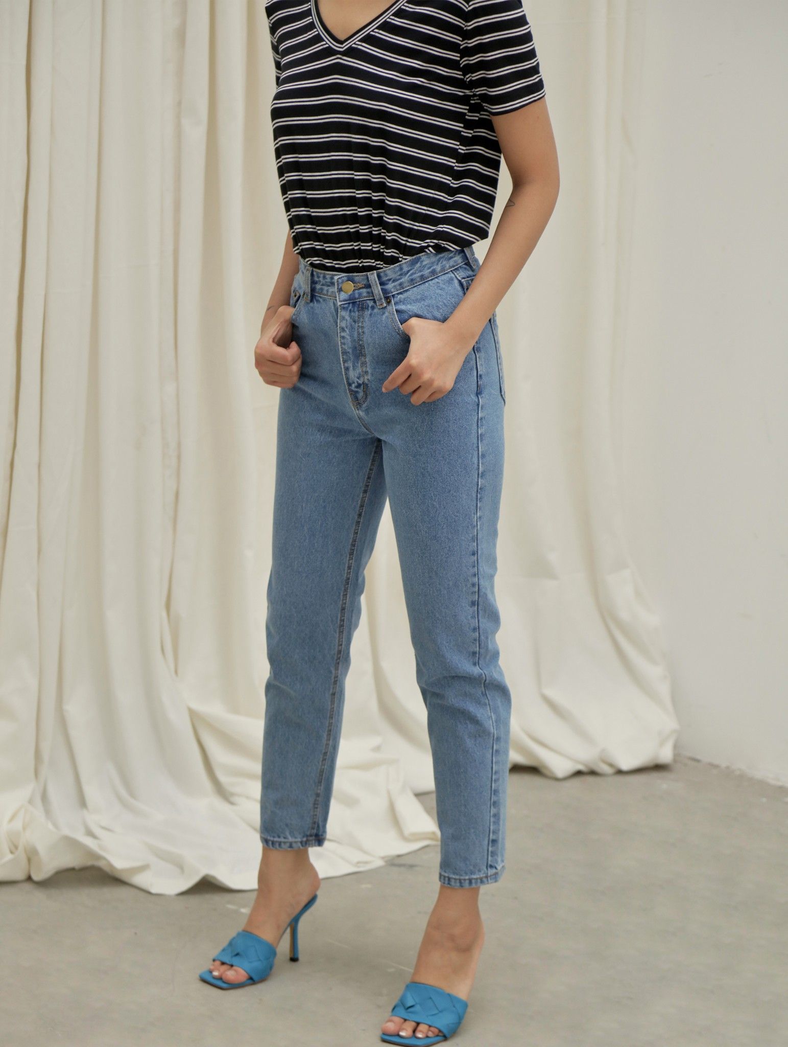 Quần Mom Jean