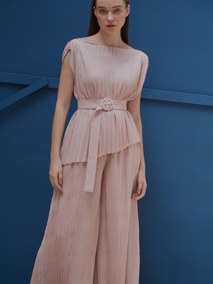Áo Sát Nách Dập Ly Hồng Pastel