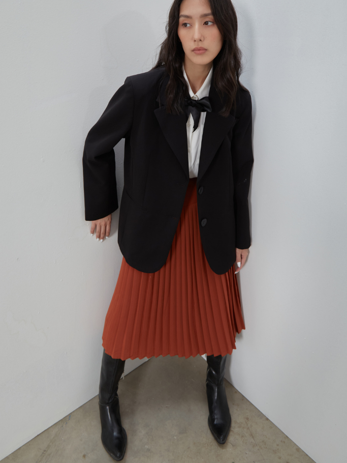 Blazer Oversize Đen