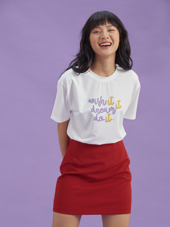 Quần Váy Đỏ Basic