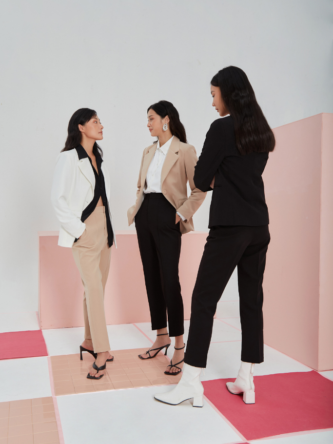 Blazer Nâu Form Fit