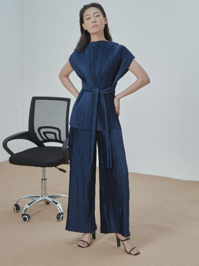 Quần Dập Ly Xanh Đen