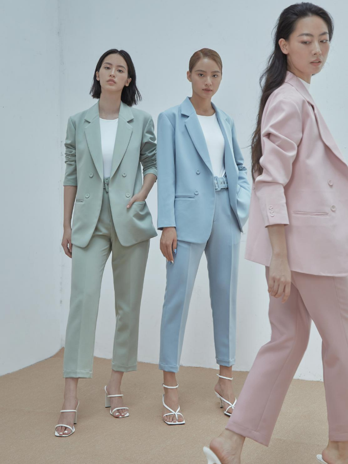Quần Tây Ống Côn Xanh Mint