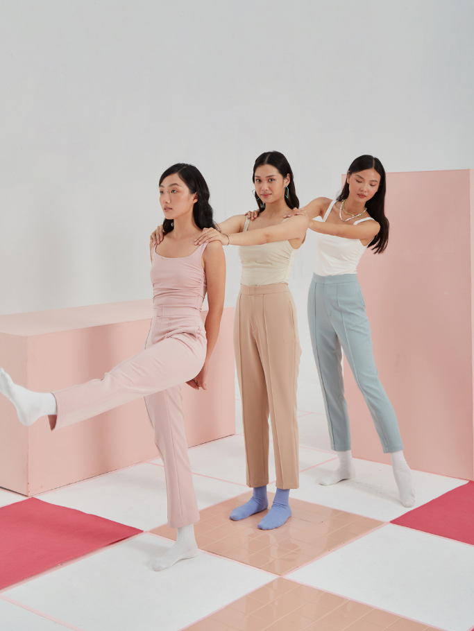Áo Sát Nách Basic Hồng