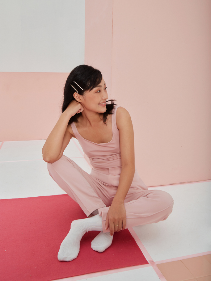 Áo Sát Nách Basic Hồng