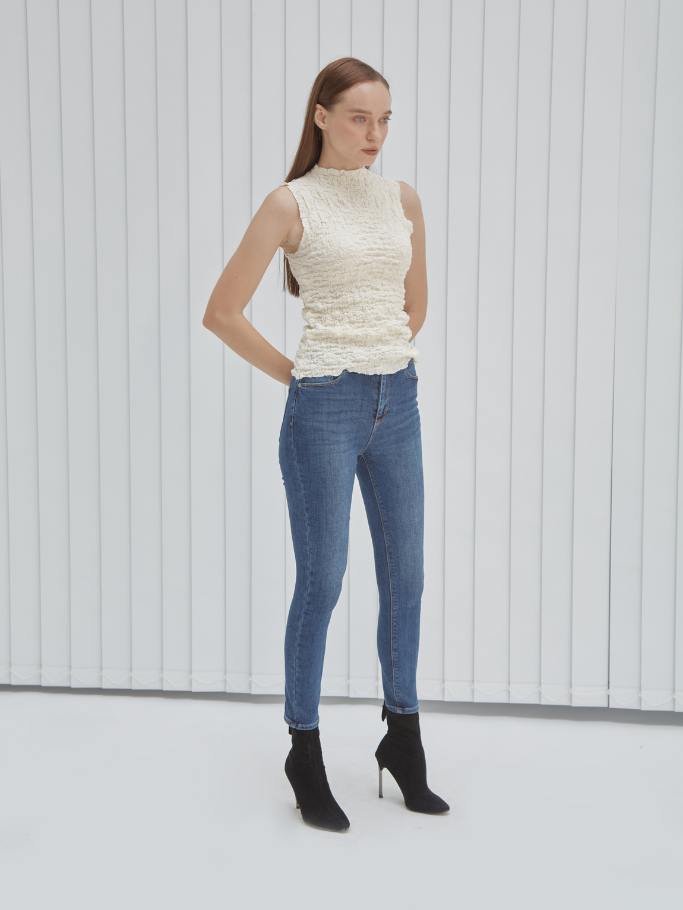 Quần Jean Skinny Xanh Đậm