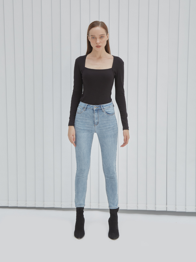 Quần Jean Skinny Xanh Nhạt