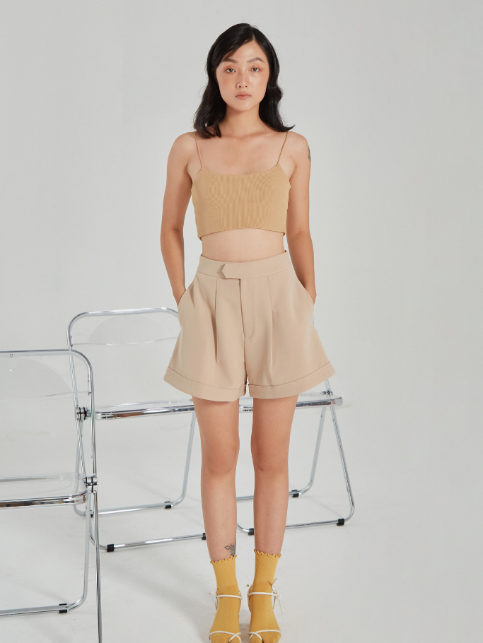 Quần Short Nâu