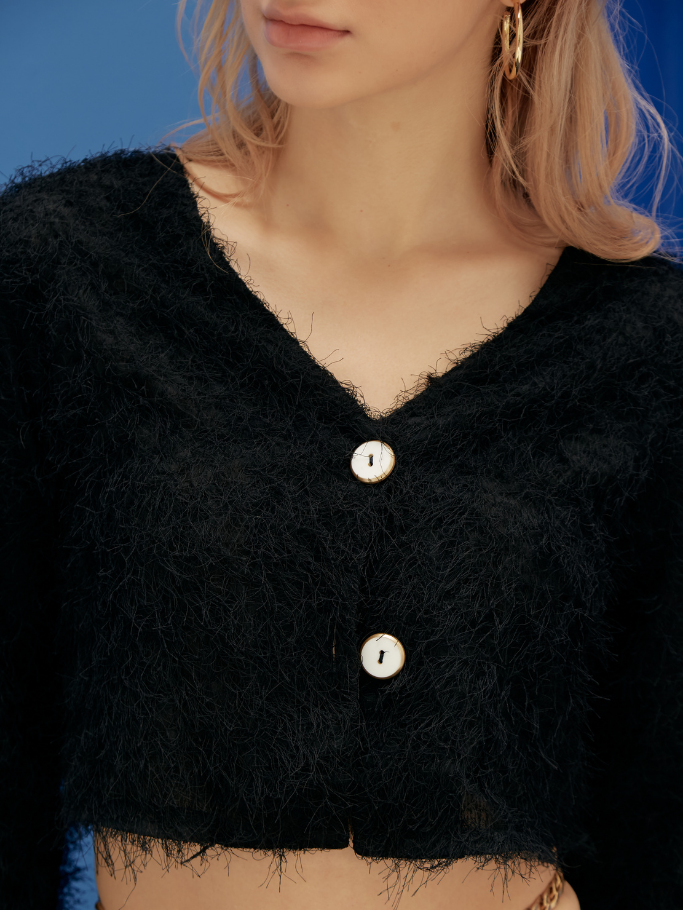 Cardigan Lông