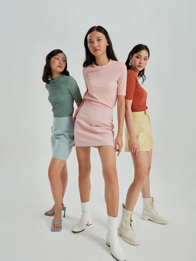 Skort Green Blue