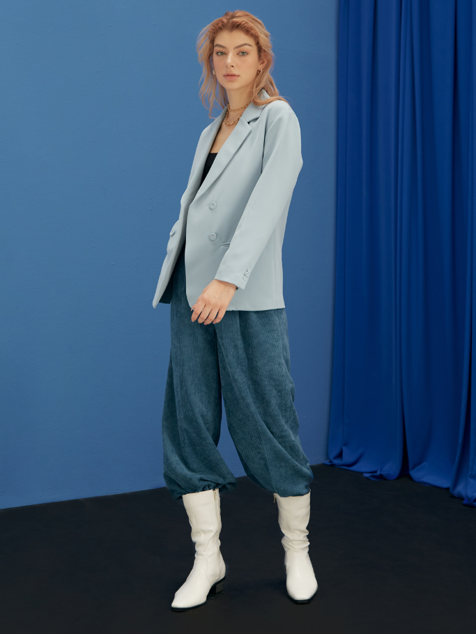 Áo Blazer Xanh Blue