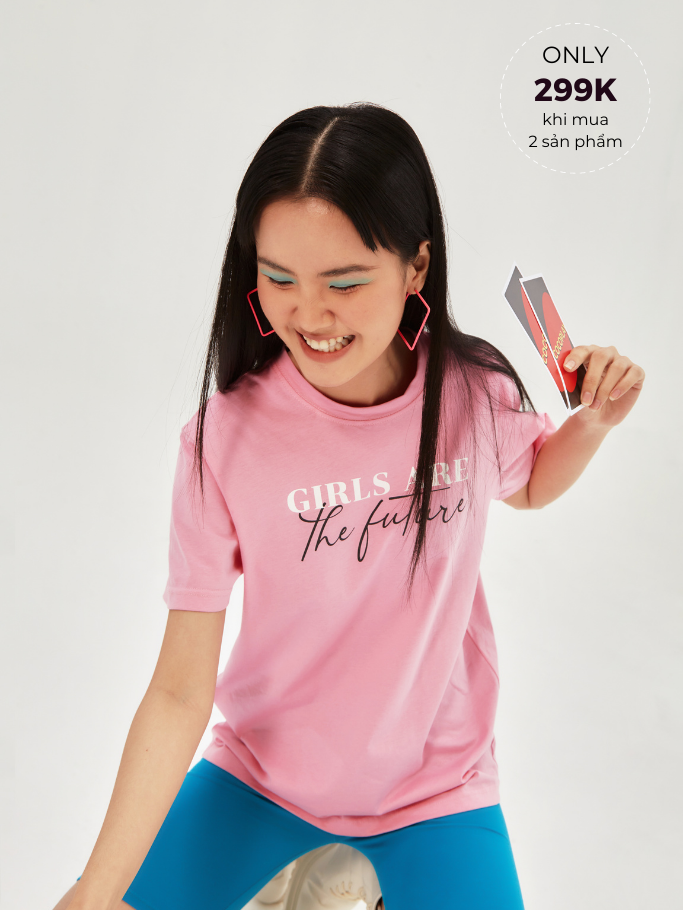 Áo Thun Hồng Girls Are The Future