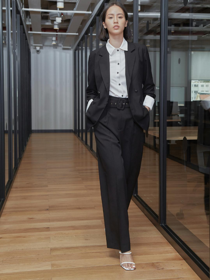 Áo Blazer Đen