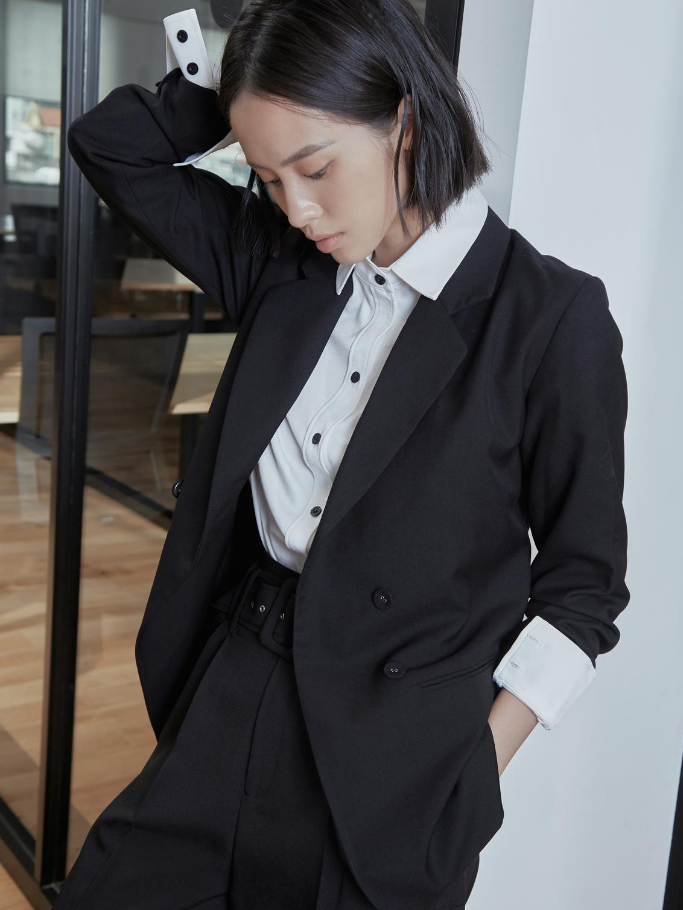 Áo Blazer Đen