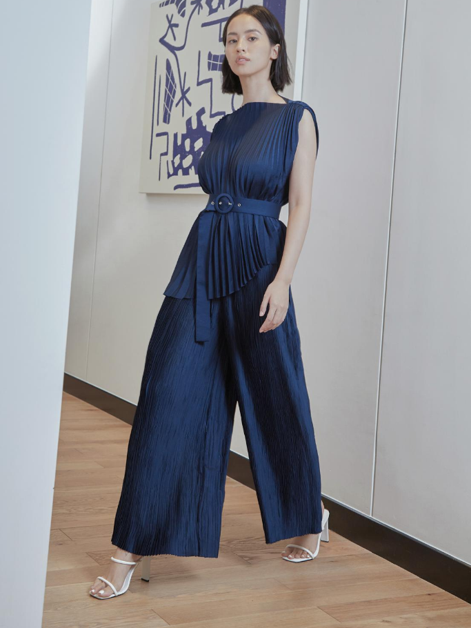 Quần Dập Ly Xanh Đen