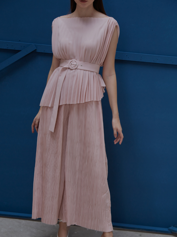 Quần Dập Ly Hồng Pastel