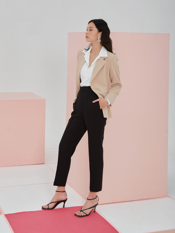 Blazer Nâu Form Fit