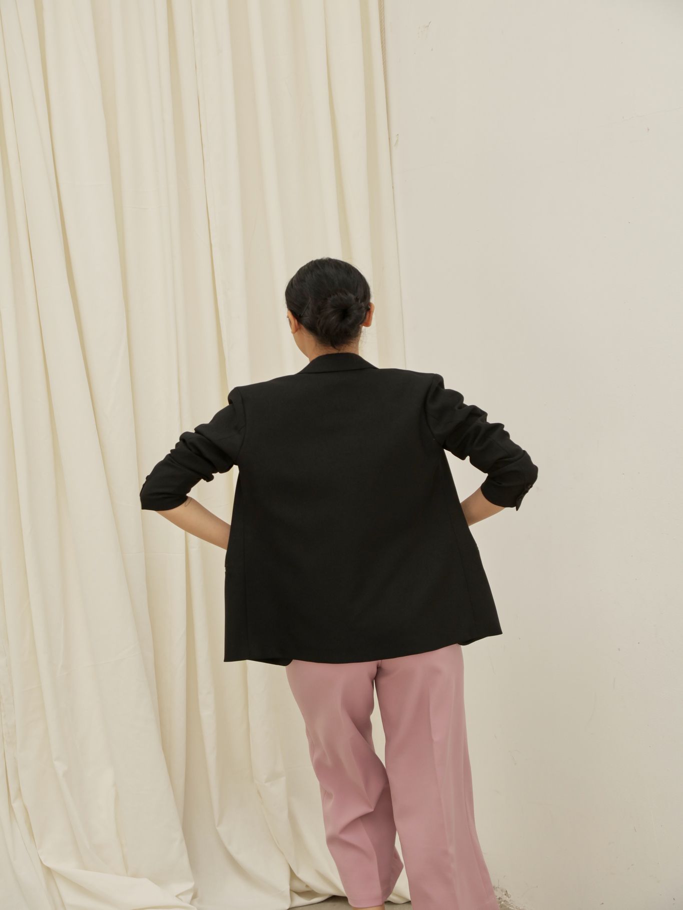 Áo Blazer Đen