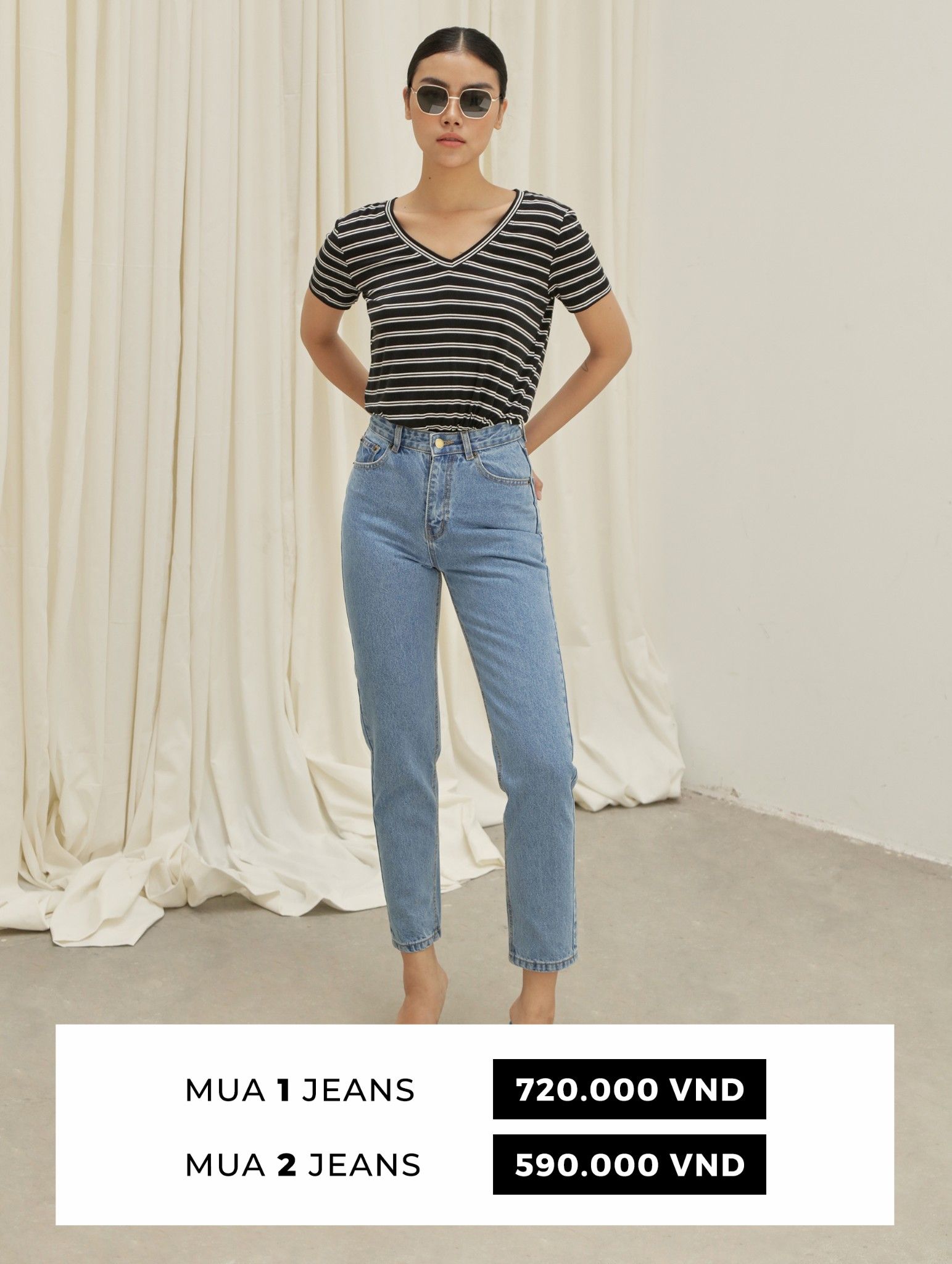 Quần Mom Jean