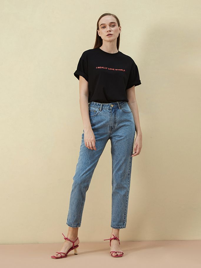 Quần Mom Jean