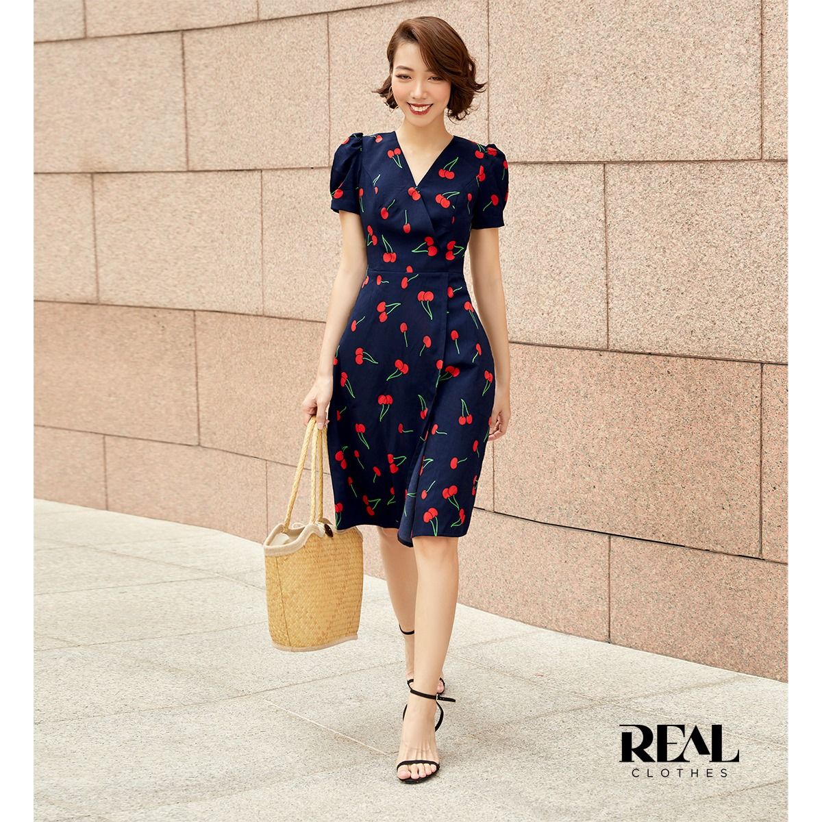 Đầm kyo cherry SALE