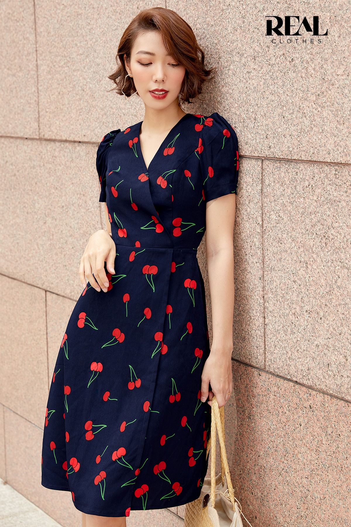 Đầm kyo cherry SALE