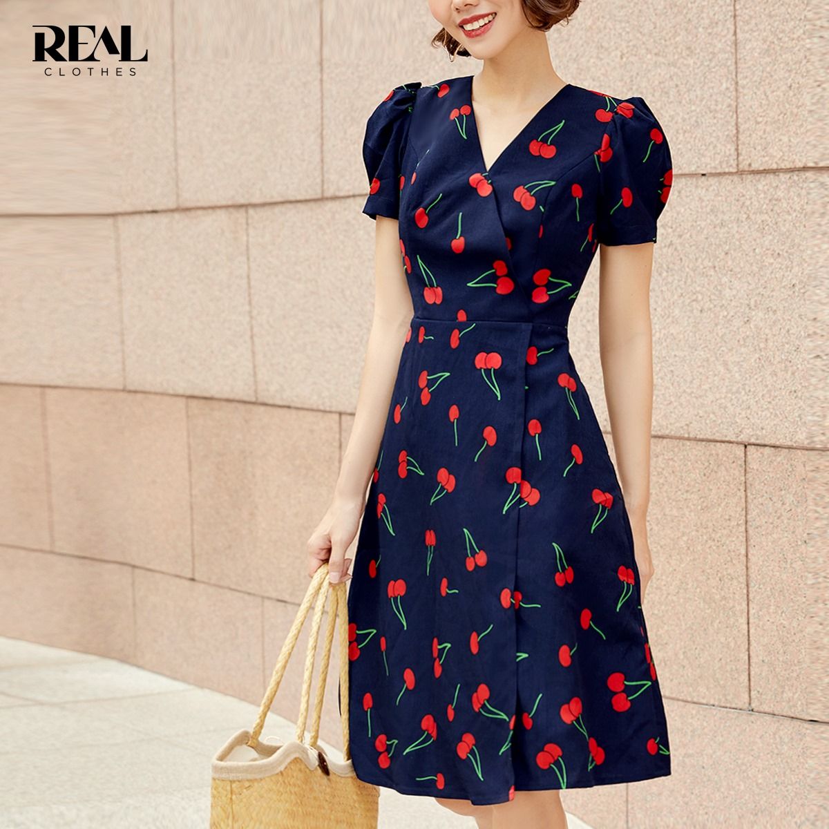 Đầm kyo cherry SALE