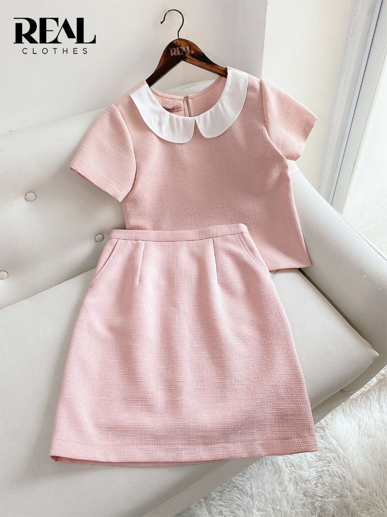 Váy summer hồng SALE