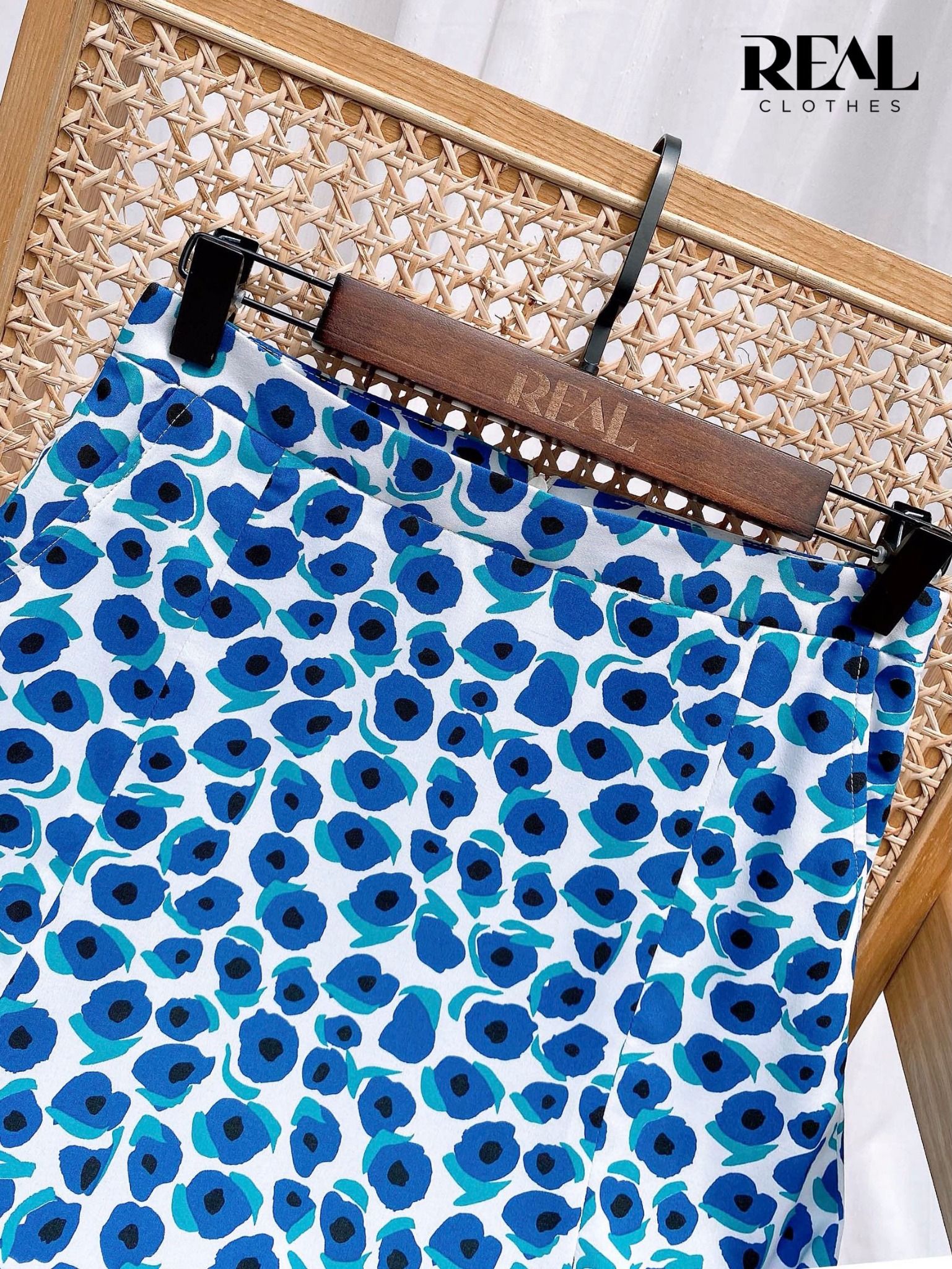 Váy 8 mảnh blue SALE