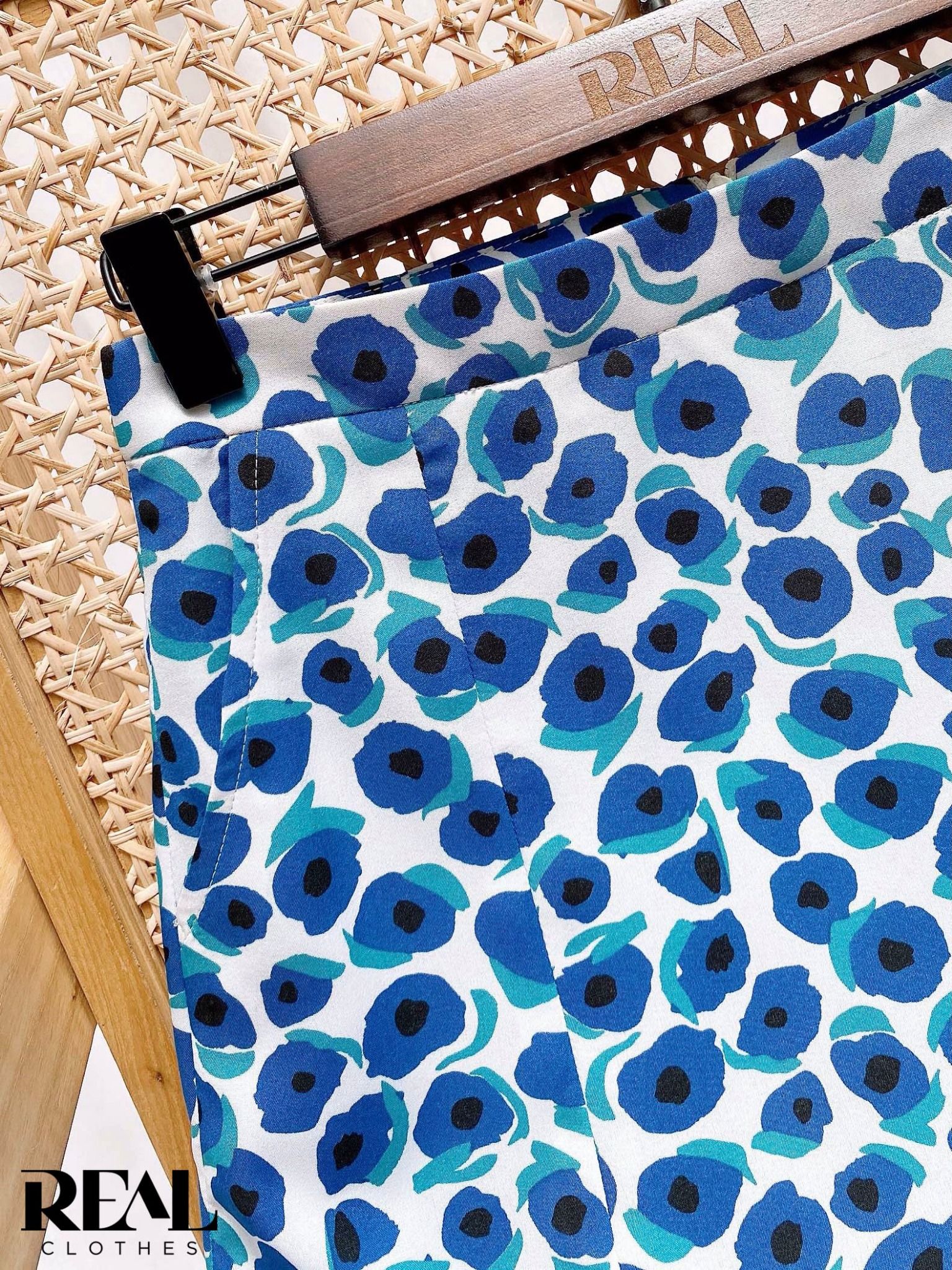 Váy 8 mảnh blue SALE